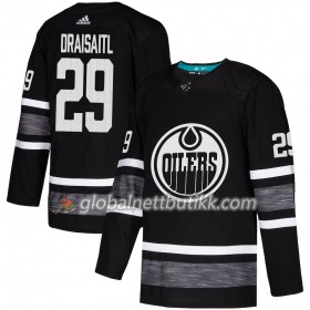 Edmonton Oilers Hockeydrakt Leon Draisaitl 29 Svart 2019 NHL All-Star Adidas Authentic - Herre